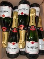 10x Taittinget Brut Champagne halfjes., Ophalen of Verzenden, Nieuw, Frankrijk, Champagne