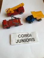 3 maal Corgi Juniors, Ophalen of Verzenden, Zo goed als nieuw, Bus of Vrachtwagen, Corgi