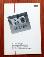 Wang PC Series PC240/280/380 manuals, Ophalen of Verzenden, Zo goed als nieuw