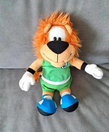 Loekie de Leeuw knuffel – 35 cm – keeperoutfit beschikbaar voor biedingen