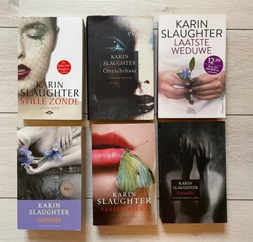 6 boeken van Karin Slaughter beschikbaar voor biedingen