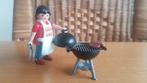 playmobil 4649 man met bbq, Ophalen of Verzenden, Gebruikt