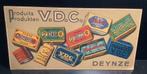 Oude originele kartonreklame V.D.C DEYNZE, Ophalen of Verzenden, Gebruikt