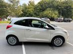 Ford Ka 1.2 69pk 2011 parelmour/wit airco, Voorwielaandrijving, Stof, 1242 cc, 4 cilinders