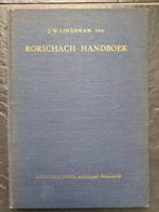 Rorschach Handboek - J.W. Lindeman, Ophalen of Verzenden, Gelezen, Overige onderwerpen, J.W. Lindeman