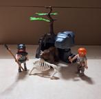 Playmobil - Holbewoners met grot en beer - 5103, Kinderen en Baby's, Speelgoed | Playmobil, Ophalen of Verzenden, Nieuw, Complete set