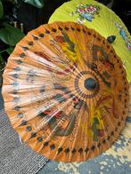 Oliepapier paraplu, vintage jaren ‘30, Ophalen of Verzenden, Zo goed als nieuw, Oranje