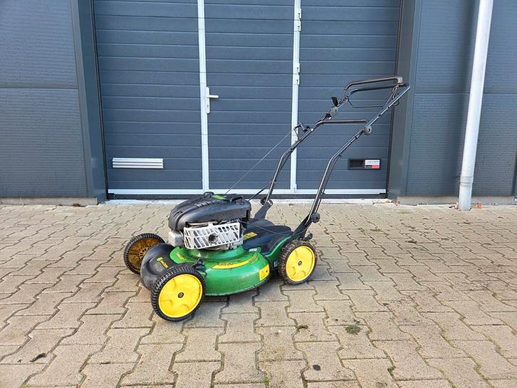 John Deere JS63 Grasmaaier Mulch 3-Speed Vario, Tuin en Terras, Grasmaaiers, Gebruikt, Benzine-grasmaaier, 50 cm of meer, Cirkelmaaier
