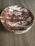 6x Broadhurst Diepe Borden Staffordshire Ironstone Engeland, Antiek en Kunst, Ophalen of Verzenden