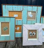 Fotolijsten van sloophout look. Prijs voor hele set, Ophalen of Verzenden, Zo goed als nieuw