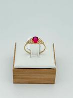 Mooie 14 karaat gouden ring maat 18, Sieraden, Tassen en Uiterlijk, Ringen, 18 tot 19, Nieuw, Ophalen of Verzenden, Nvt