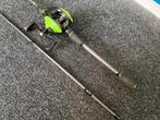 SALE Laatste Arca Tricksy Reel combo incl gevlochten draad, Watersport en Boten, Hengelsport | Roofvissen, D, Nieuw, Ophalen of Verzenden
