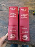 Who’s who edition 1987 1988 European business and industry, Ophalen of Verzenden, Europa