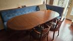 Eethoek Bannink met 4 stoelen en salontafel, Ophalen, Gebruikt, 4 tot 6 stoelen