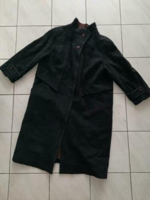 vintage mantel jas saphire collection maat 48, Kleding | Dames, Jassen | Winter, Zo goed als nieuw, Maat 46/48 (XL) of groter