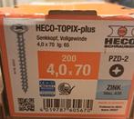 Heco Topix plus schroeven 4,00x70 mm PZD-2, Ophalen of Verzenden, Nieuw, 50 tot 100 mm, Schroeven