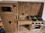 Houten keuken, Kinderen en Baby's, Speelgoed | Houten speelgoed, Ophalen, Gebruikt, Meubelstuk of Keukentje