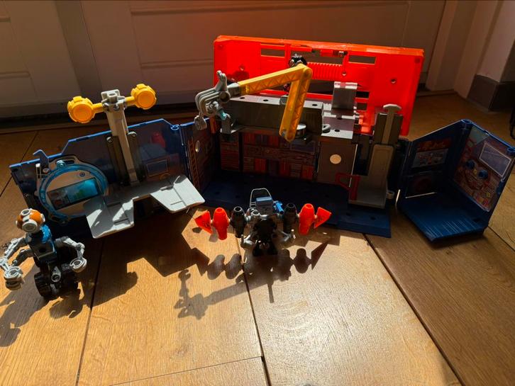 Rusty Rivets - Rivet Lab Playset, Kinderen en Baby's, Speelgoed | Actiefiguren, Zo goed als nieuw, Ophalen of Verzenden