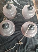 glazen lampen, lampenkappen, Huis en Inrichting, Lampen | Lampenkappen, Ophalen of Verzenden, Zo goed als nieuw, Rond, Minder dan 25 cm