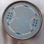 Onderzetter met tegel op 3 bolpootjes rond, Ophalen