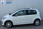 VW High Up! 1.0 BlueMotion Oryxweiss Pano Leder Navi Stoelve, Voorwielaandrijving, Euro 5, Wit, Leder