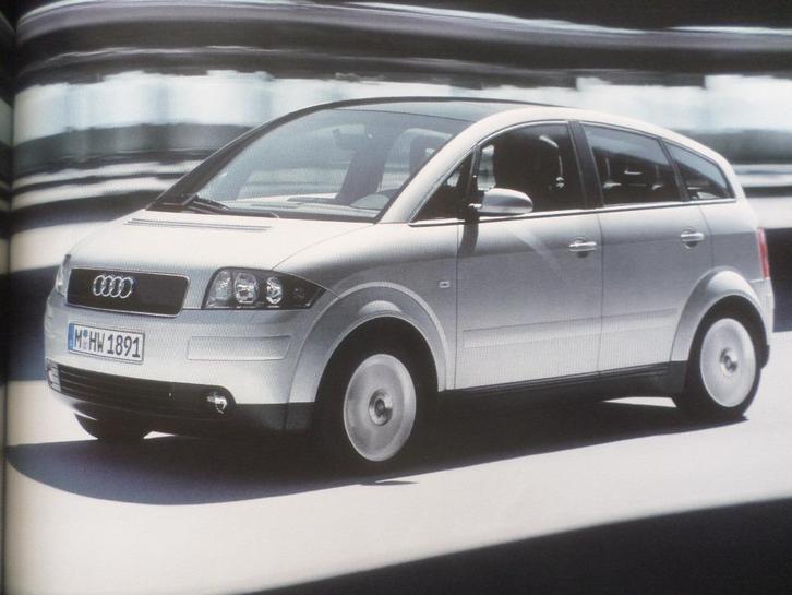 Audi A2 Brochure, Boeken, Auto's | Folders en Tijdschriften, Zo goed als nieuw, Audi, Ophalen of Verzenden