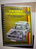 werkplaatshandboek VW Golf, Jetta, Sirocco 1974-1982, Ophalen of Verzenden