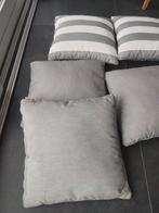 Beach 7 Club Collection Buitenkussens (5 stuks), Ophalen of Verzenden, Zo goed als nieuw, Grijs, Vierkant