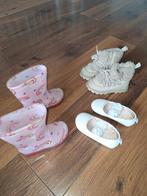 set schoentjes baby 21, Ophalen of Verzenden, Gebruikt, Meisje, Laarsjes