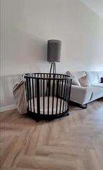 Complete set babybox - Amper gebruikt!!!, Kinderen en Baby's, Boxen, Ophalen, Zo goed als nieuw, Rond, In hoogte verstelbaar
