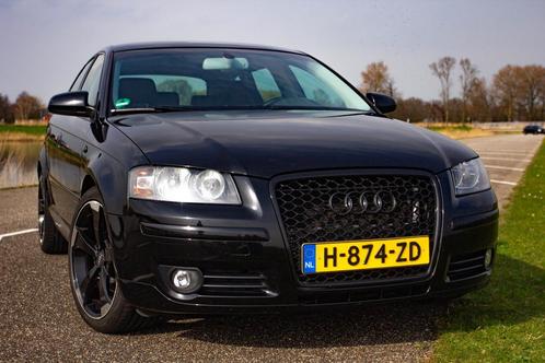 Audi A3 1.8 Tfsi Sportback 118KW 2007 Zwart, Auto's, Audi, Particulier, A3, ABS, Achteruitrijcamera, Airbags, Airconditioning