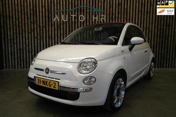 Fiat 500 C 1.2 Cabrio Automaat bruin Leder beschikbaar voor biedingen