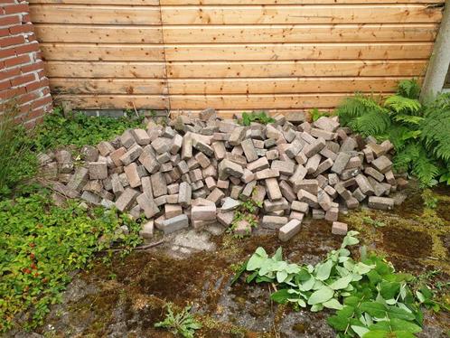 betonklinkers gratis, Tuin en Terras, Grind, Keien en Split, Gebruikt, Overige materialen, Ophalen