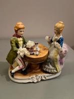 Antiek Porseleinen Beeldje Koppeltje, Antiek en Kunst, Antiek | Porselein, Ophalen