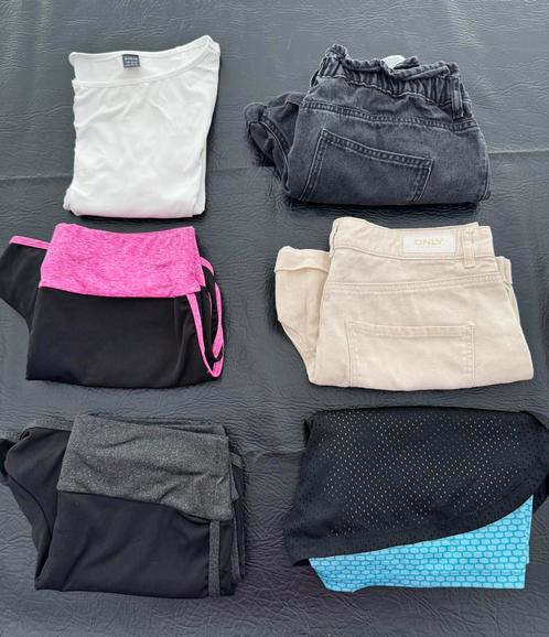 Meiden kledingpakket maat 38 korte broeken sportbroek shirt, Kleding | Dames, Dames-kledingpakketten, Zo goed als nieuw, Maat 38/40 (M)