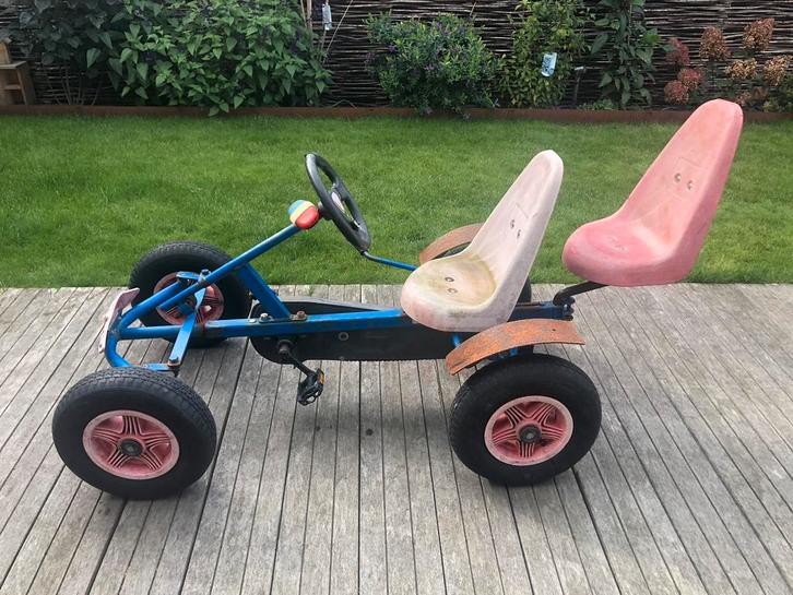 Mamoet skelter en Berg aanhanger, Kinderen en Baby's, Speelgoed | Buiten | Skelters, Gebruikt, Mammoet, Ophalen