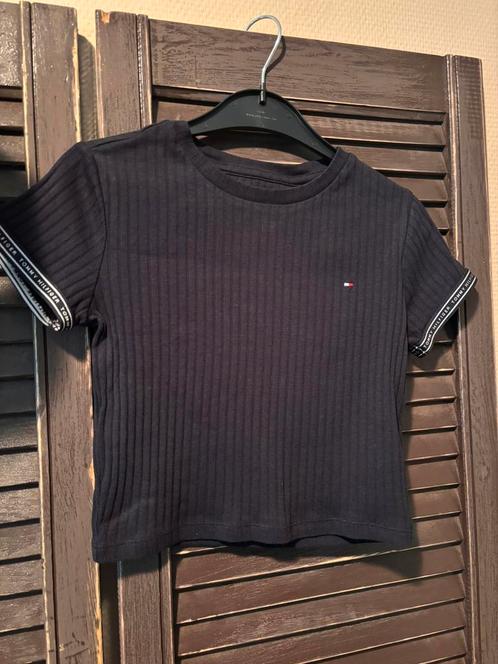 Tommy Hilfiger topje/shirt maat 128, Kinderen en Baby's, Kinderkleding | Maat 128, Gebruikt, Meisje, Shirt of Longsleeve, Ophalen of Verzenden