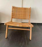 Prachtig rotan lounge stoel, Huis en Inrichting, Stoelen, Ophalen of Verzenden, Zo goed als nieuw