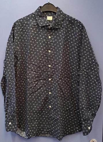 Xacus heren overhemd Supercotton, ankerprint, maat 42 48797 beschikbaar voor biedingen
