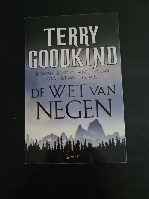 Terry Goodkind - De Wet van Negen, Boeken, Fantasy, Zo goed als nieuw, Ophalen of Verzenden