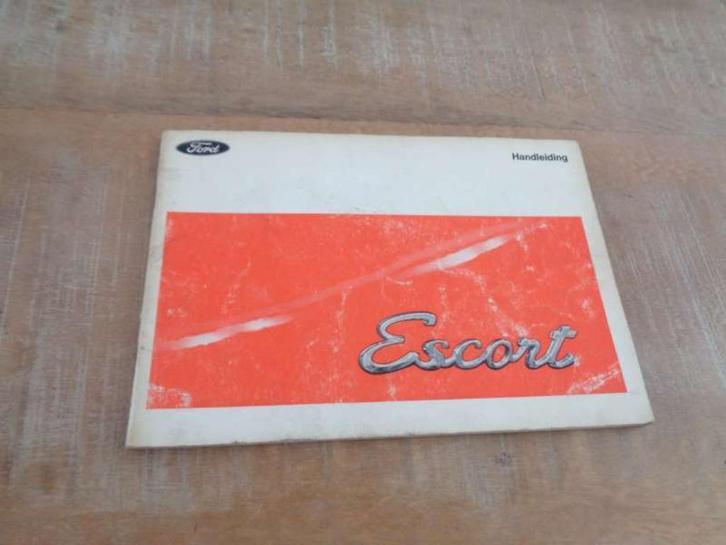 Ford Escort MK1 Handleiding - Instructieboek NL - Origineel, Auto diversen, Handleidingen en Instructieboekjes, Verzenden