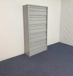 Folderrek, aluminium, H 195 x B 100 x D 35 cm., Ophalen, Gebruikt
