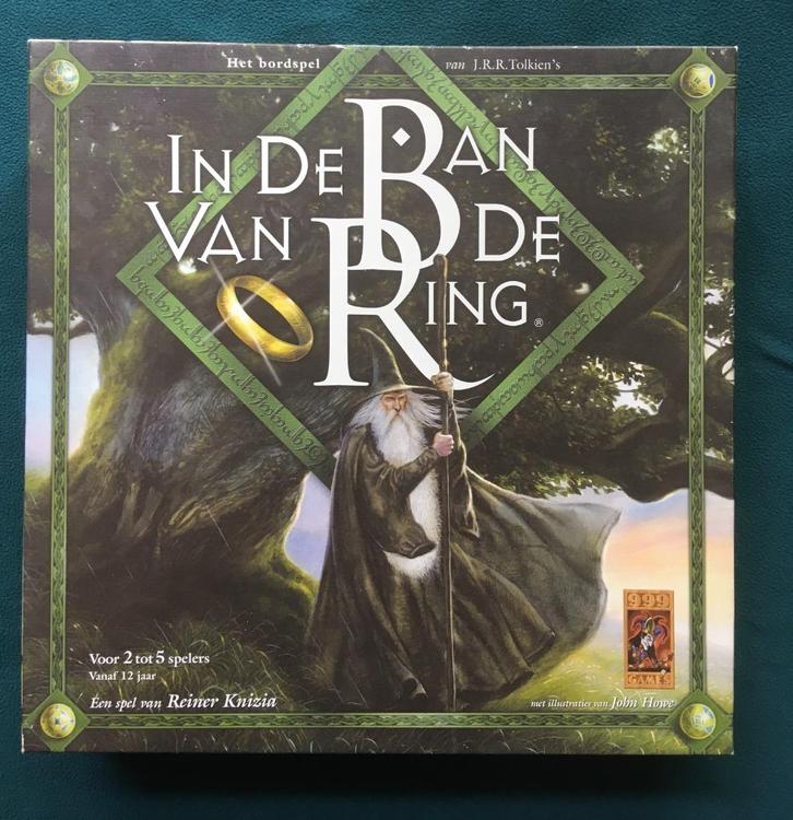 In de ban van de ring, 12+, 2-5 spelers, 60-90 min, NIEUW, Hobby en Vrije tijd, Gezelschapsspellen | Bordspellen, Nieuw, Een of twee spelers