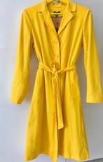 Zilch geel linnen trenchcoat zomerjas ceintuur M, Maat 38/40 (M), Verzenden, Geel, Nieuw