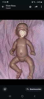 Reborn baby pop met naam plaatje, Ophalen of Verzenden, Nieuw, Babypop