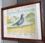 1e prijs duiven wedstrijd 1936, Antiek en Kunst, Ophalen of Verzenden