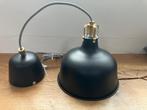 Zwarte Ikea hanglamp Ranarp 23 cm, Ophalen, Gebruikt, Metaal, Minder dan 50 cm
