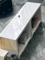 Wittw buffet kasten op wielen, Huis en Inrichting, Kasten | Buffetkasten, Ophalen, 50 tot 100 cm, Zo goed als nieuw, Minder dan 100 cm
