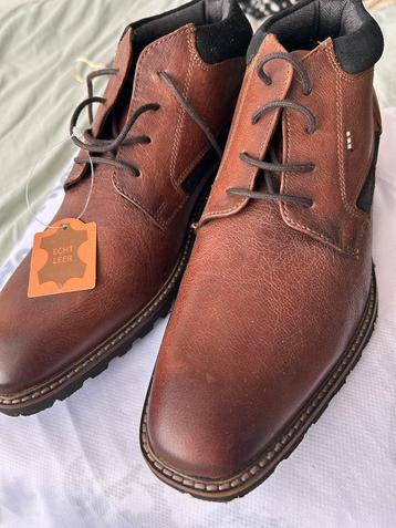 Bruine leren boots - AMI Shoe Company beschikbaar voor biedingen