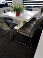 Eettafel steigerhout, Huis en Inrichting, Tafels | Eettafels, Ophalen, Gebruikt, Vijf personen of meer, Rechthoekig